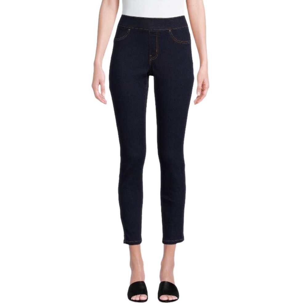 The Pioneer Woman Pull-On Dark Wash Blue Denim Jeggings Size S